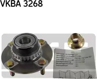 SKF VKBA 3268 - Ступица колеса, поворотный кулак autosila-amz.com