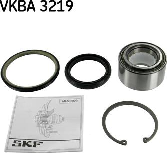 SKF VKBA 3219 - Комплект подшипника ступицы колеса autosila-amz.com