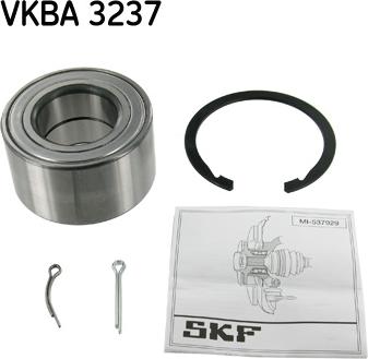 SKF VKBA 3237 - Комплект подшипника ступицы колеса autosila-amz.com
