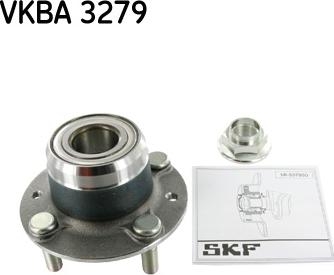 SKF VKBA 3279 - Комплект подшипника ступицы колеса autosila-amz.com