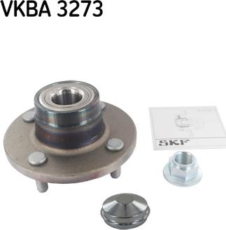SKF VKBA 3273 - Комплект подшипника ступицы колеса autosila-amz.com