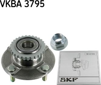 SKF VKBA 3795 - Ступица колеса, поворотный кулак autosila-amz.com