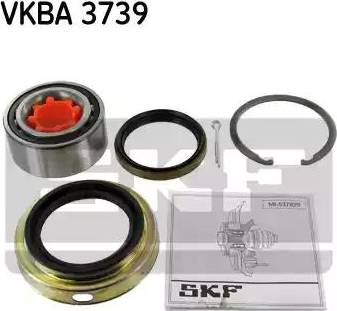 SKF VKBA 3739 - Комплект подшипника ступицы колеса autosila-amz.com