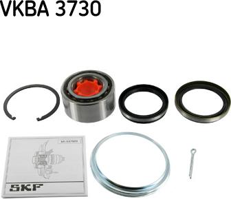 SKF VKBA 3730 - Комплект подшипника ступицы колеса autosila-amz.com