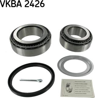 SKF VKBA 2426 - Комплект подшипника ступицы колеса autosila-amz.com