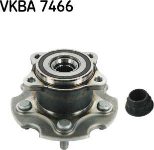 SKF VKBA 7466 - Комплект подшипника ступицы колеса autosila-amz.com