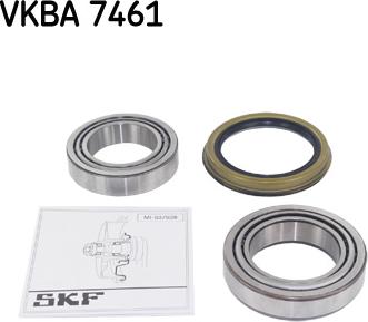 SKF VKBA 7461 - Комплект подшипника ступицы колеса autosila-amz.com