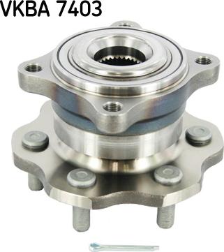 SKF VKBA 7403 - к-кт подшип.ступицы зад.\ Nissan Pathfinder 06> autosila-amz.com