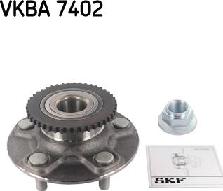 SKF VKBA 7402 - Подшипник ступицы, комплект autosila-amz.com