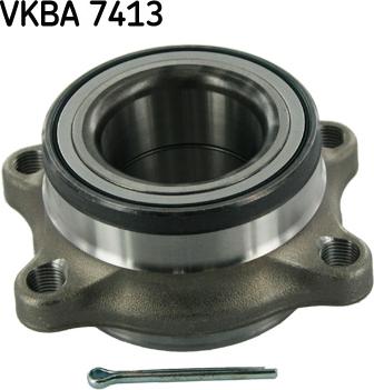 SKF VKBA 7413 - Комплект подшипника ступицы колеса autosila-amz.com