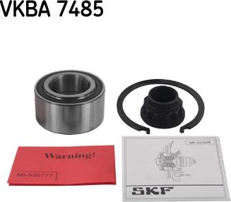 SKF VKBA 7485 - Комплект подшипника ступицы колеса autosila-amz.com