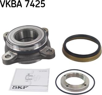 SKF VKBA 7425 - Комплект подшипника ступицы колеса autosila-amz.com