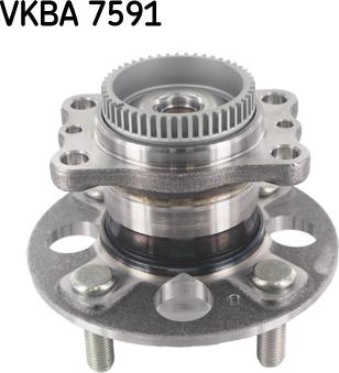 SKF VKBA 7591 - Комплект подшипника ступицы колеса autosila-amz.com