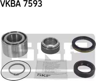 SKF VKBA 7593 - Комплект подшипника ступицы колеса autosila-amz.com