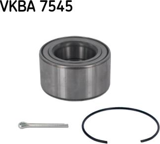 SKF VKBA 7545 - Комплект подшипника ступицы колеса autosila-amz.com