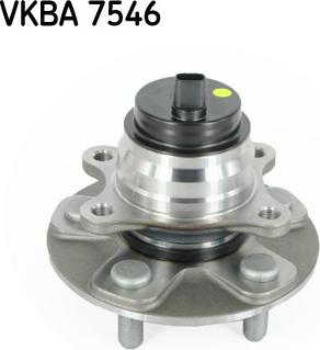 SKF VKBA 7546 - Комплект подшипника ступицы колеса autosila-amz.com