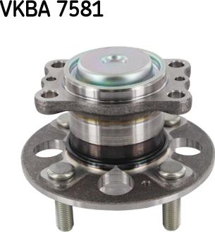 SKF VKBA 7581 - Комплект подшипника ступицы колеса autosila-amz.com