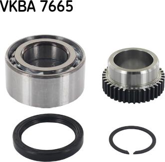 SKF VKBA 7665 - Комплект подшипника ступицы колеса autosila-amz.com