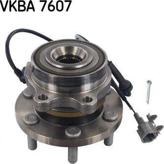 SKF VKBA 7607 - Комплект подшипника ступицы колеса autosila-amz.com