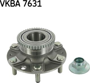 SKF VKBA 7631 - Комплект подшипника ступицы колеса autosila-amz.com