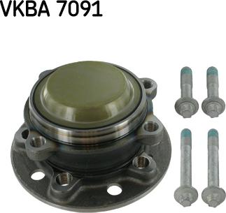 SKF VKBA 7091 - Подшипник ступицы autosila-amz.com