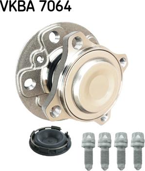 SKF VKBA 7064 - Комплект подшипника ступицы колеса autosila-amz.com