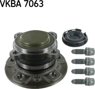 SKF VKBA 7063 - Комплект подшипника ступицы колеса autosila-amz.com