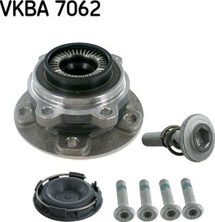 SKF VKBA 7062 - Комплект подшипника ступицы колеса autosila-amz.com