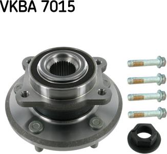 SKF VKBA 7015 - Комплект подшипника ступицы колеса autosila-amz.com