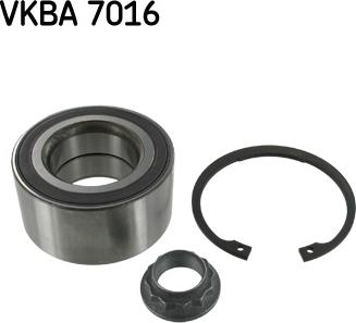 SKF VKBA 7016 - Комплект подшипника ступицы колеса autosila-amz.com
