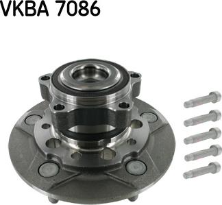 SKF VKBA 7086 - Комплект подшипника ступицы колеса autosila-amz.com