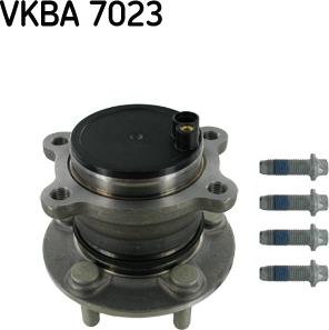 SKF VKBA 7023 - Комплект подшипника ступицы колеса autosila-amz.com