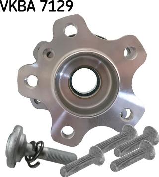 SKF VKBA 7129 - Комплект подшипника ступицы колеса autosila-amz.com