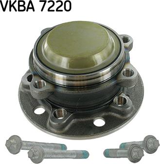 SKF VKBA 7220 - Комплект подшипника ступицы колеса autosila-amz.com