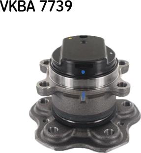 SKF VKBA 7739 - Комплект подшипника ступицы колеса autosila-amz.com