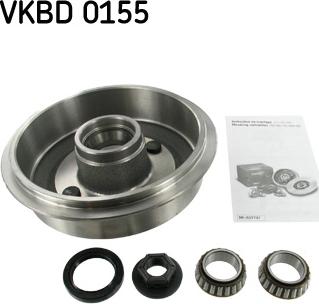 SKF VKBD 0155 - Тормозной барабан autosila-amz.com