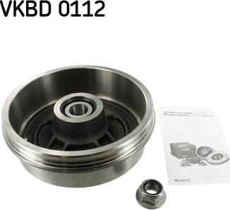 SKF VKBD 0112 - Тормозной барабан autosila-amz.com