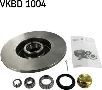 SKF VKBD 1004 - Тормозной диск autosila-amz.com