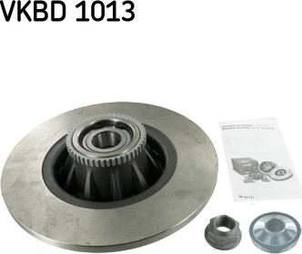 SKF VKBD 1013 - Тормозной диск autosila-amz.com