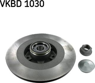 SKF VKBD 1030 - Тормозной диск autosila-amz.com