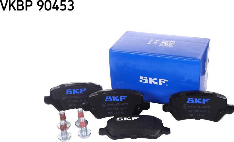 SKF VKBP 90453 - Тормозные колодки, дисковые, комплект autosila-amz.com