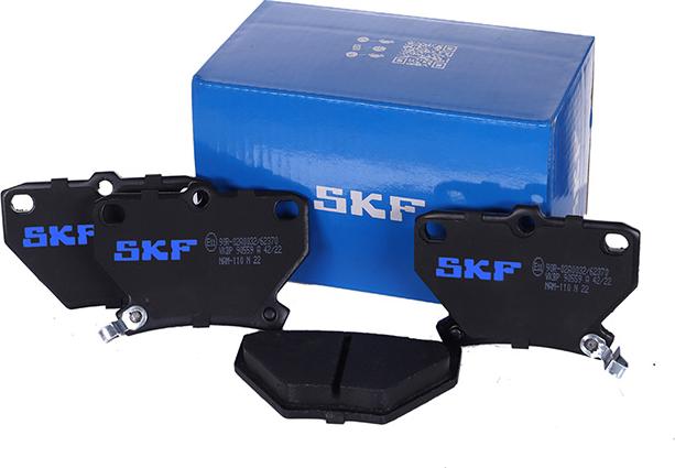 SKF VKBP 90559 A - Тормозные колодки, дисковые, комплект autosila-amz.com