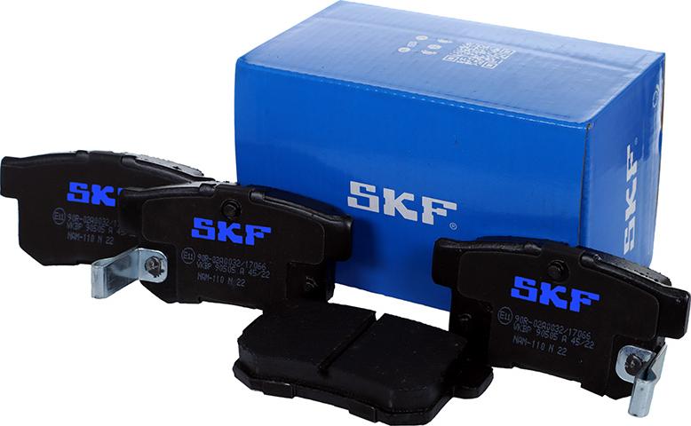 SKF VKBP 90505 A - Тормозные колодки, дисковые, комплект autosila-amz.com