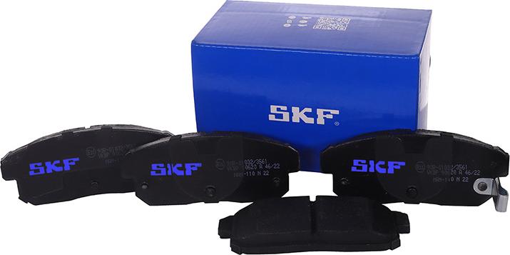 SKF VKBP 90620 A - Тормозные колодки, дисковые, комплект autosila-amz.com