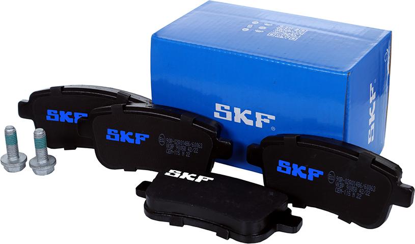 SKF VKBP 90058 - Тормозные колодки, дисковые, комплект autosila-amz.com