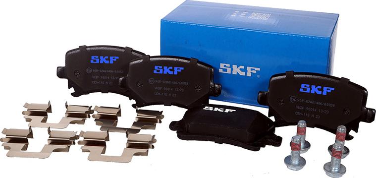 SKF VKBP 90014 - Тормозные колодки, дисковые, комплект autosila-amz.com
