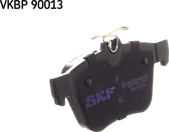 SKF VKBP 90013 - Тормозные колодки, дисковые, комплект autosila-amz.com