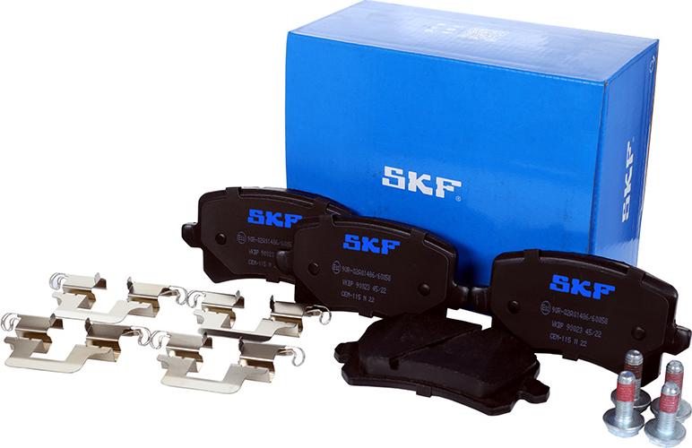 SKF VKBP 90023 - Тормозные колодки, дисковые, комплект autosila-amz.com