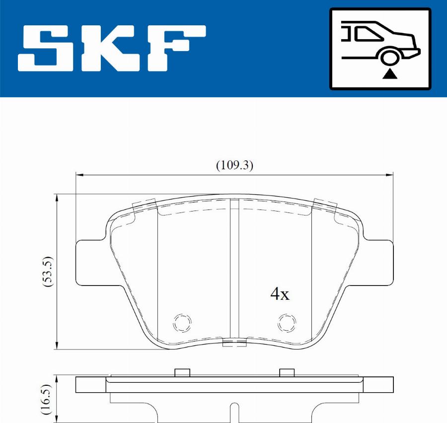 SKF VKBP 90070 - Автозапчасть autosila-amz.com