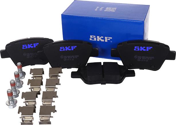SKF VKBP 90070 - Тормозные колодки, дисковые, комплект autosila-amz.com